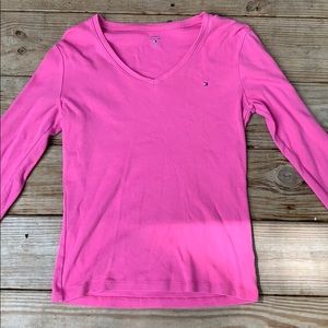 Tommy Hilfiger long sleeve Pink shirt
